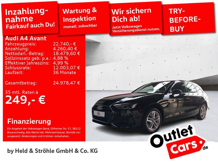 Audi A4 100.200 km 22.740 € Senden 89250