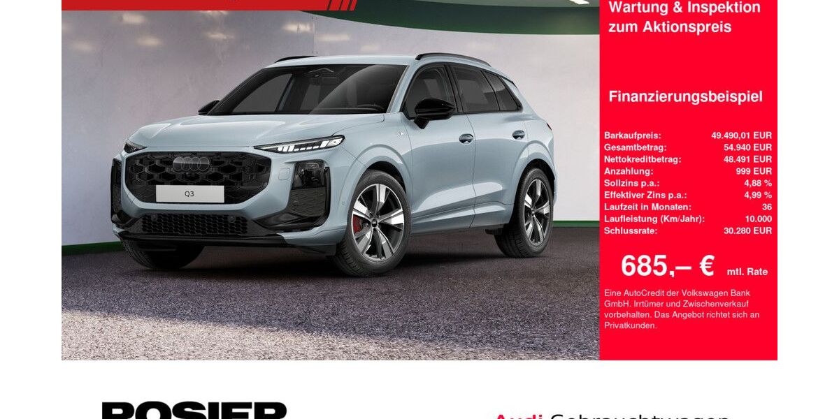 Audi Q3 9.999 km 49.490 &euro; Stendal 39576