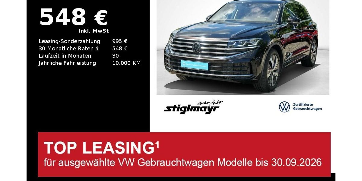 VW Touareg 12.044 km 62.440 &euro; Schrobenhausen 86529