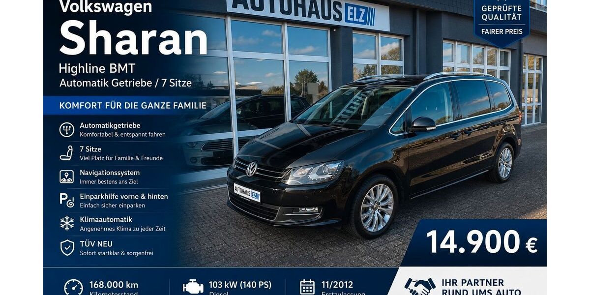 VW Sharan 168.000 km 14.900 &euro; Limburg an der Lahn 65556