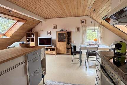 Flexibel wohnen unterm Dach: Voll möbliert - ideal für Monteure, Mitarbeiter oder Selbstnutzer 1 zimmer