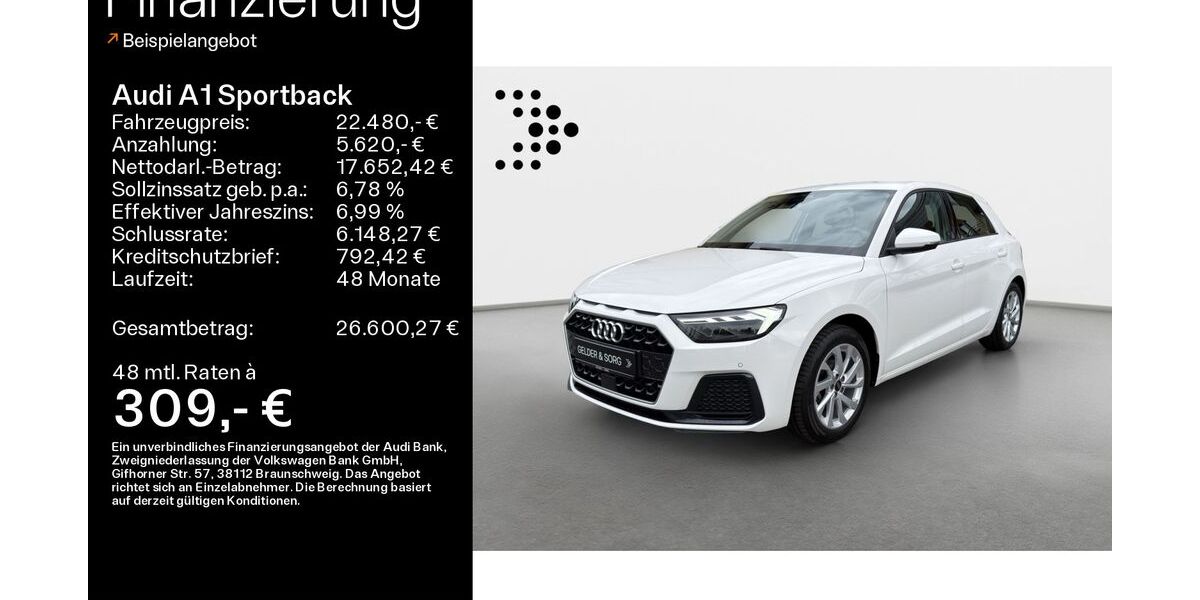 Audi A1 15.490 km 22.480 &euro; Ebern 96106