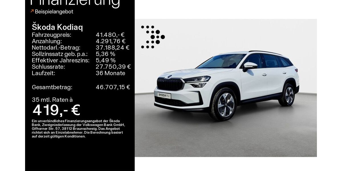 Skoda Kodiaq 21.600 km 41.480 &euro; Coburg 96450