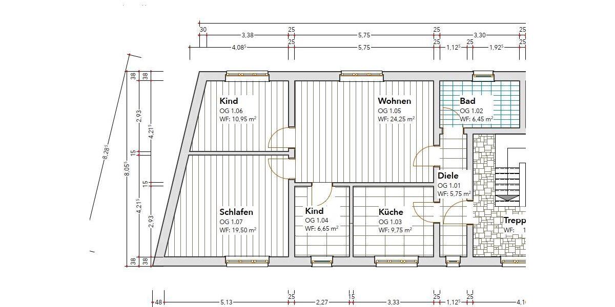 Etagenwohnung Ziesar - 4 Zimmer, 84 m&sup2;, 700&euro; | Angebot:24596663