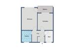 Etagenwohnung Petersberg - 2 Zimmer, 49 m&sup2;, 237&euro; | Angebot:26674173