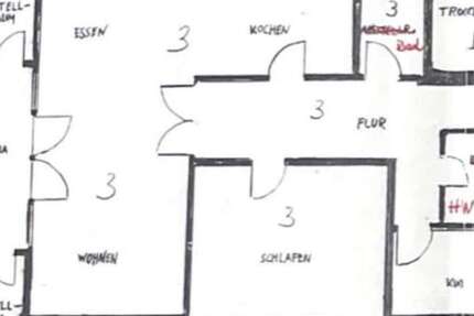 Wohnung Emmendorf - 2.5 Zimmer, 100 m&sup2;, 800&euro; | Angebot:27328869