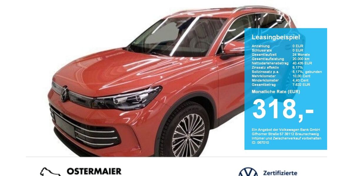 VW Tiguan 7.225 km 40.435 &euro; Vilsbiburg 84137