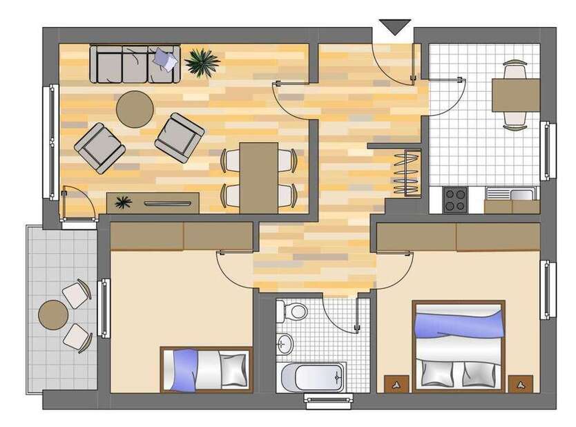 Wohnung zum Mieten in Neuss 659 € 71.99 m²
