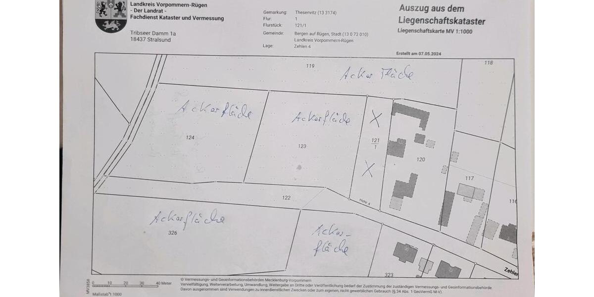 Grundstück Bergen auf Rügen - 115.000&euro; | Angebot:25148925