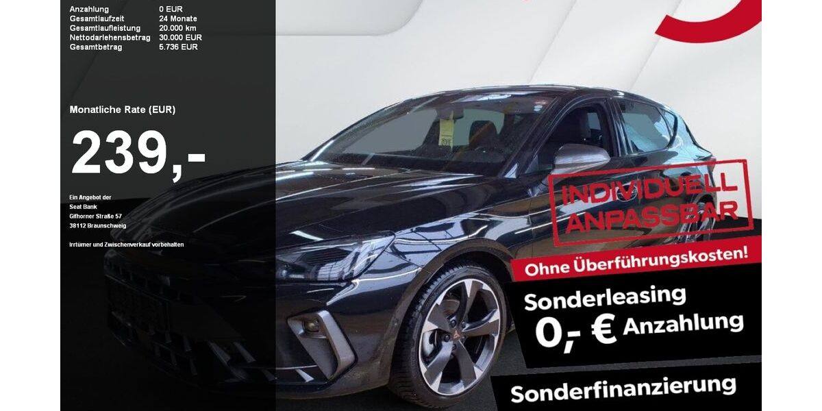 Cupra Leon 24.500 km 28.940 &euro; Wackersdorf 92442