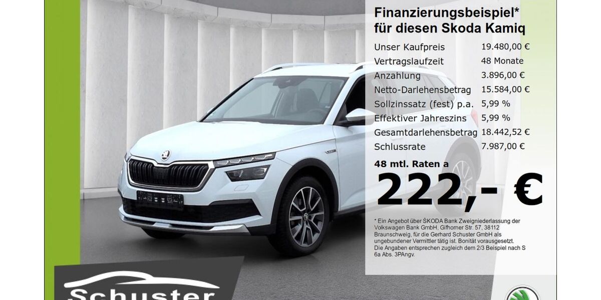 Skoda Kamiq 86.014 km 18.980 &euro; Ruhstorf 94099