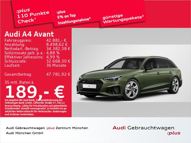 Audi A4 25.100 km 42.881 &euro; Eching 85386