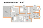 Etagenwohnung Buchdorf - 3 Zimmer, 429.000&euro; | Angebot:25737111