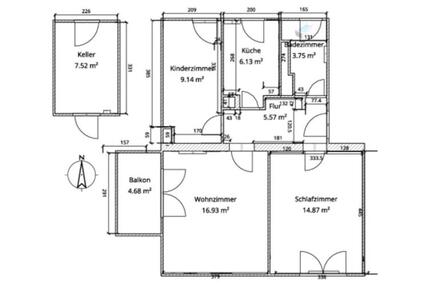 Wohnung Brieskow-Finkenheerd Finkenheerd - 3 Zimmer, 60 m&sup2;, 630&euro; | Angebot:24951486