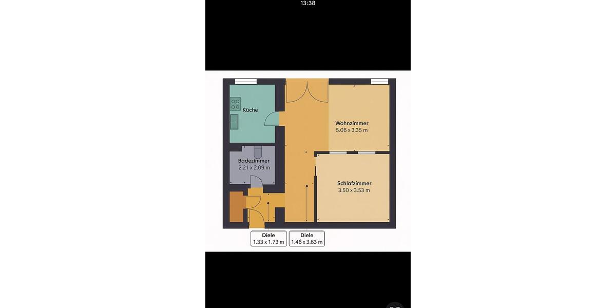 Erdgeschoßwohnung Neuberg - 1.5 Zimmer, 52 m&sup2;, 169.000&euro; | Angebot:25219175