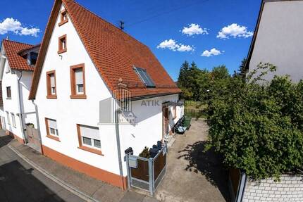 ATIK: Saniertes Ein- bis Zweifamilienhaus mit großem Grundstück und vielseitigem Nutzungspotenzial - Haus Sandhausen | Angebot:26458358