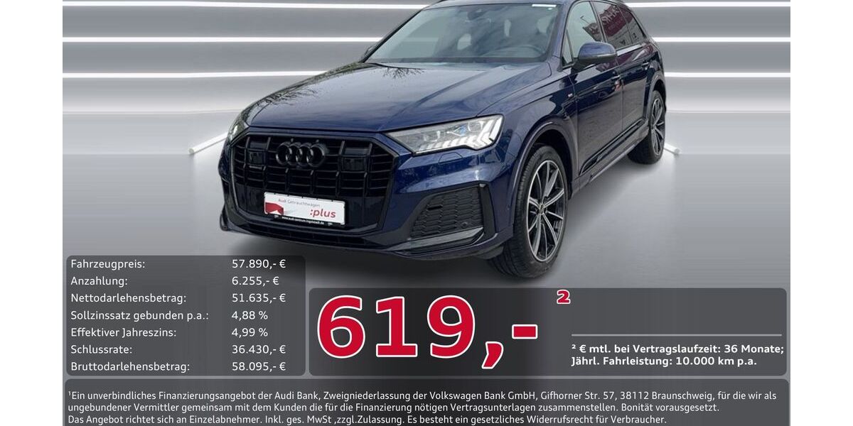 Audi Q7 74.354 km 56.790 &euro; Ingolstadt 85057