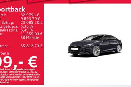 Audi A5 38.069 km 32.979 &euro; Eching 85386