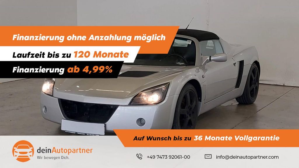 Opel Speedster 86.000 km 21.800 &euro; Mössingen 72116