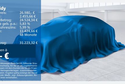 VW Caddy Maxi 121.059 km 25.410 &euro; Gelsenkirchen 45888