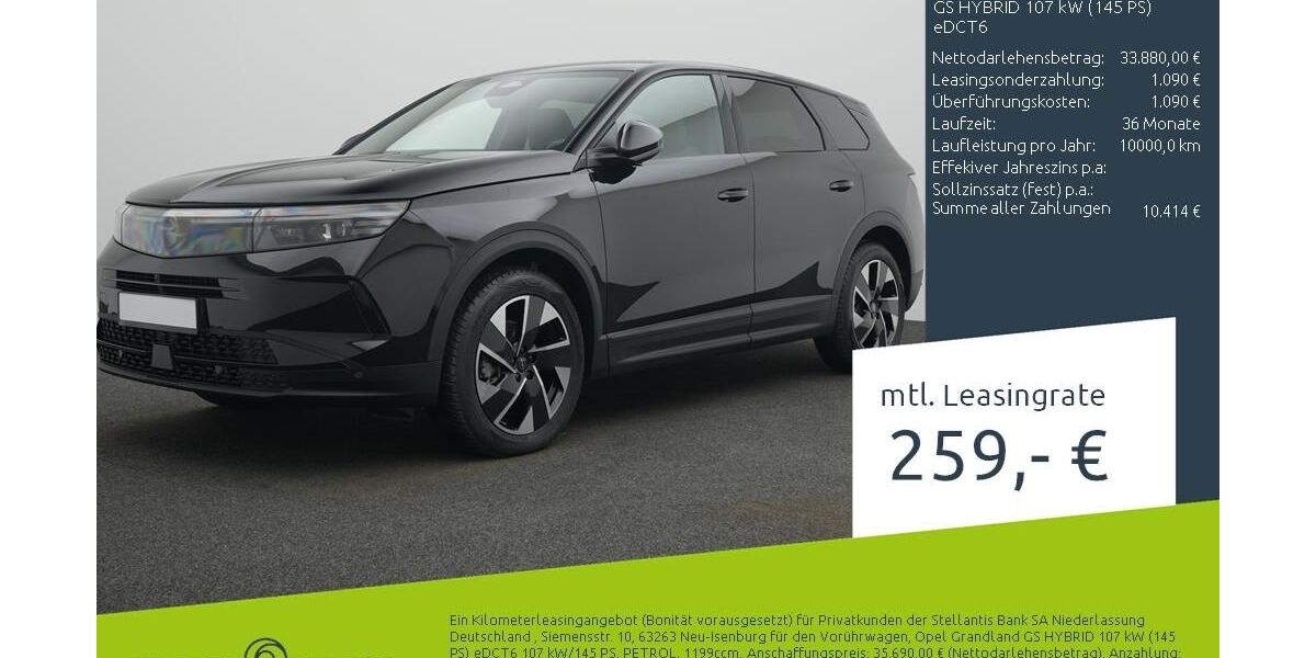 Opel Grandland (X) 10.516 km 31.290 &euro; Dülmen 48249