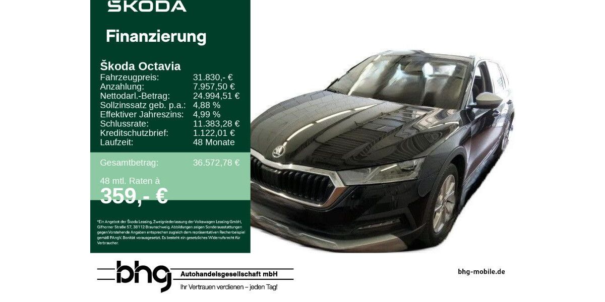 Skoda Octavia 55.067 km 31.830 &euro; Kehl 77694