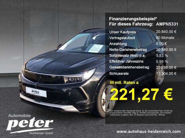 Opel Grandland (X) 76.830 km 20.840 &euro; Witzenhausen 37213