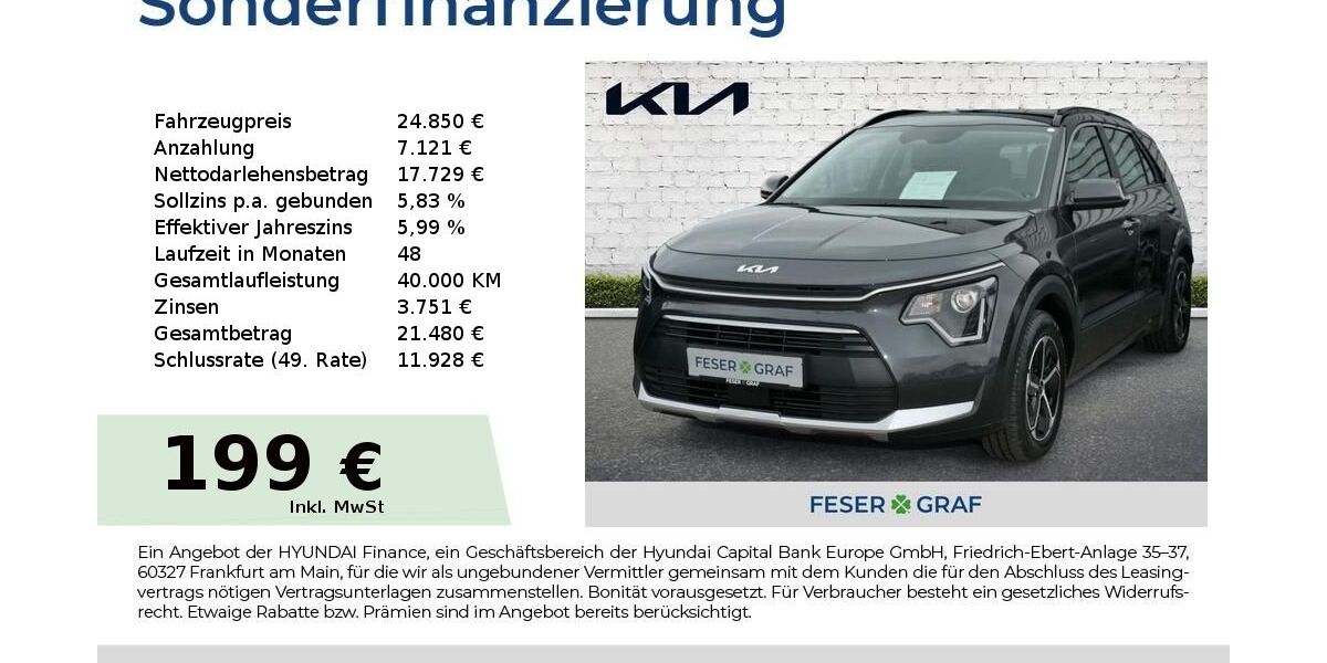 Kia Niro 8.443 km 24.850 € Roth 91154