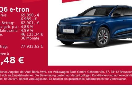 Audi Q6 e-tron 3.600 km 69.890 &euro; Gersthofen 86368