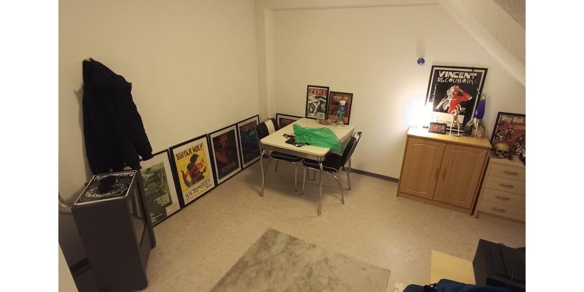 Dachgeschoßwohnung Mannheim Innenstadt - 1 Zimmer, 28 m&sup2;, 495&euro; | Angebot:25959566