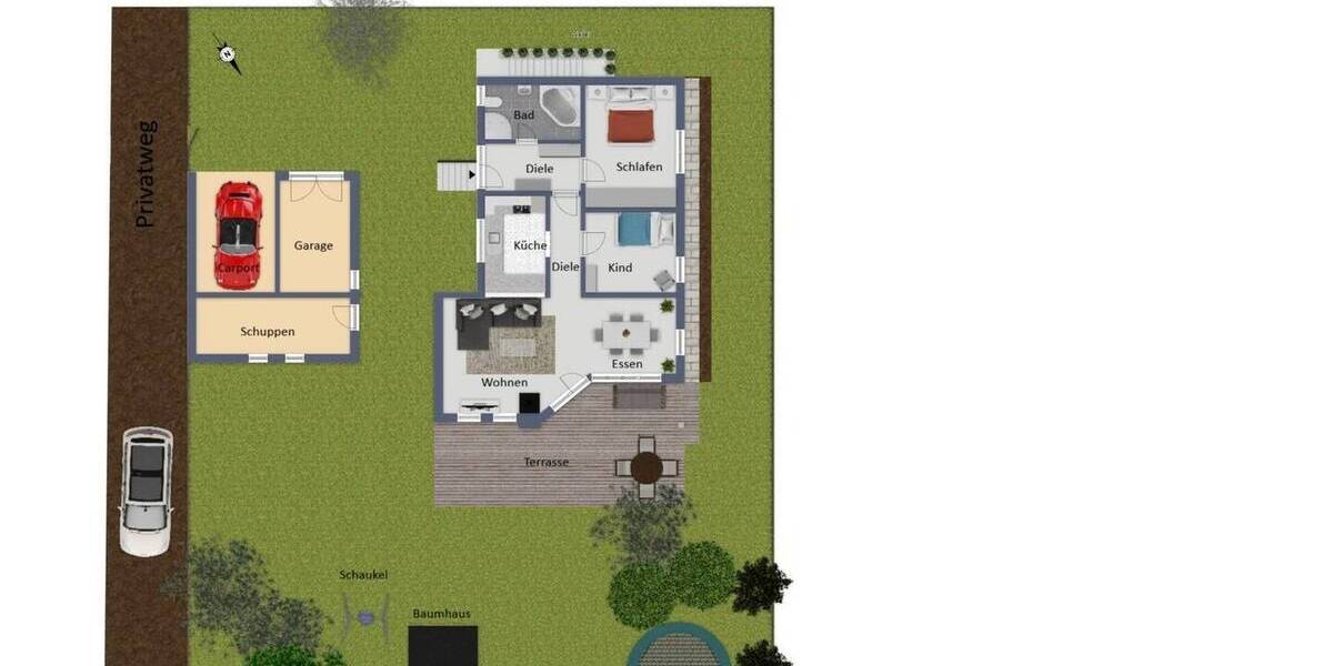 Mehrfamilienhaus, Wohnhaus Neu Zittau Neu Buchhorst - 3 Zimmer, 77 m&sup2;, 169.000&euro; | Angebot:26378813