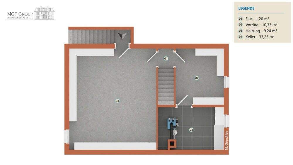 Reihenendhaus Augsburg Hochzoll - 5 Zimmer, 135 m&sup2;, 649.000&euro; | Angebot:25895945