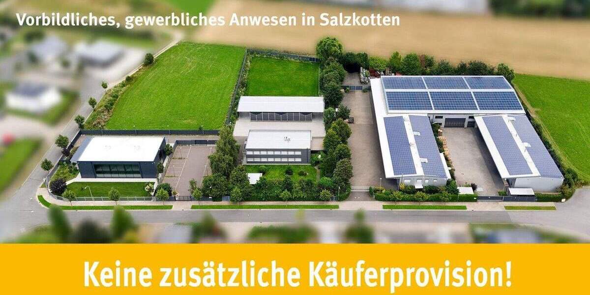 Vielseitig nutzbares Gewerbeanwesen in 33154 Salzkotten | High End Büro, Produktion, Logistik und Ausstellungshalle zimmer