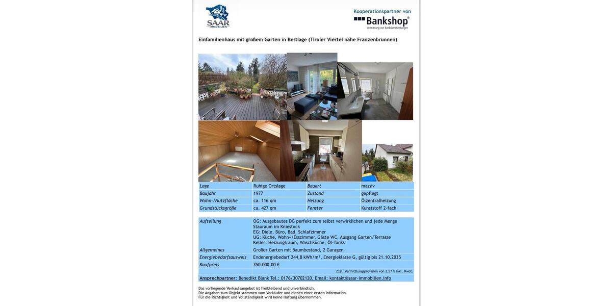 Einfamilienhaus Völklingen - 3 Zimmer, 116 m&sup2;, 350.000&euro; | Angebot:26119798