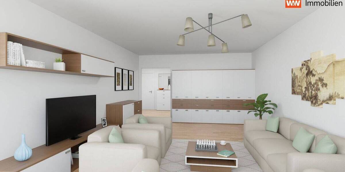 Etagenwohnung Haar - 2 Zimmer, 76 m&sup2;, 349.000&euro; | Angebot:26656606