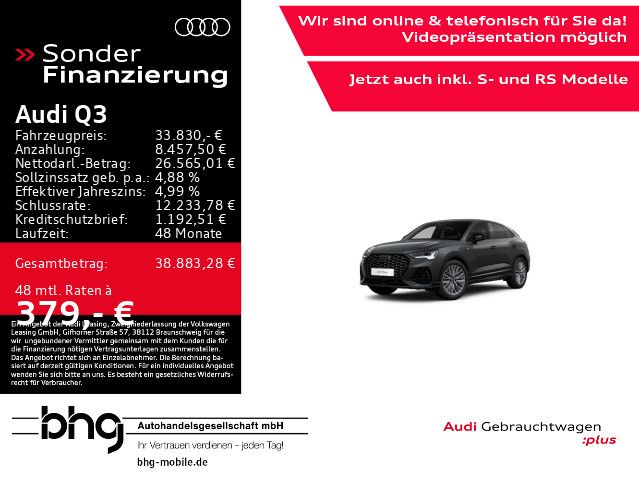 Audi Q3 55.071 km 33.830 &euro; Tübingen 72072