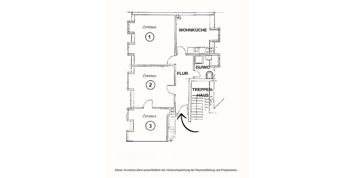 Dachgeschoßwohnung Mannheim Neckarstadt-Ost - 3 Zimmer, 74 m&sup2;, 955&euro; | Angebot:25902088