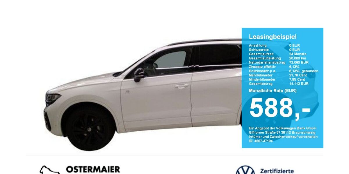 VW Touareg 13.850 km 73.060 &euro; Vilsbiburg 84137