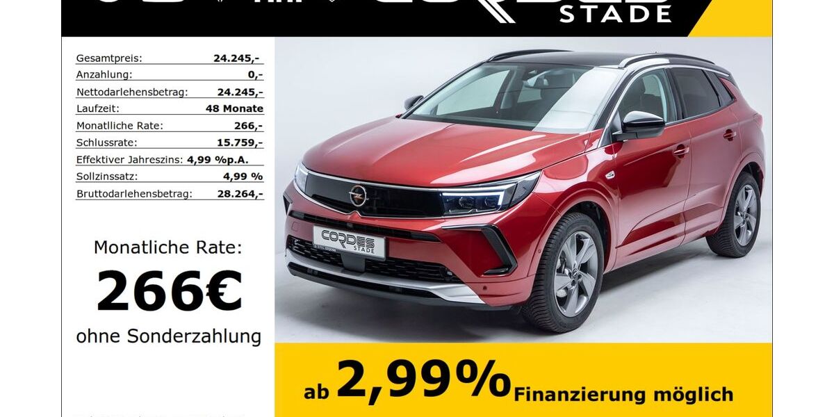 Opel Grandland (X) 16.135 km 24.245 &euro; Stade 21680