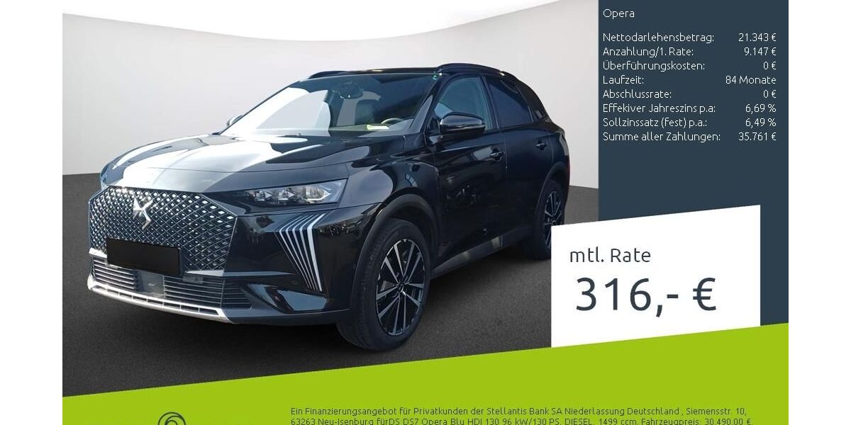 DS Automobiles DS7 (Crossback) 28.156 km 30.490 &euro; Dülmen 48249