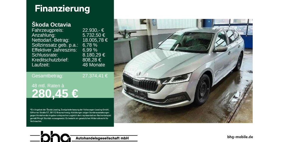 Skoda Octavia 78.202 km 22.930 &euro; Freudenstadt 72250