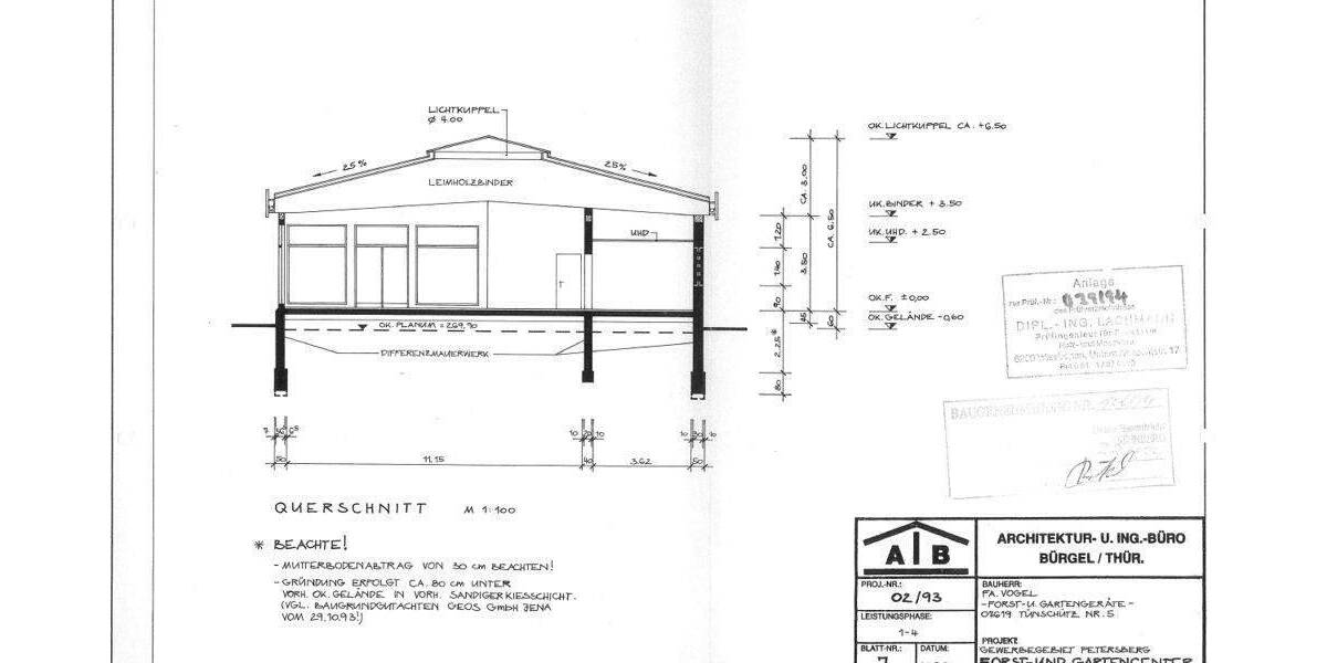 Gewerbeobjekt Petersberg Gewerbegebiet - 190.000&euro; | Angebot:25802123