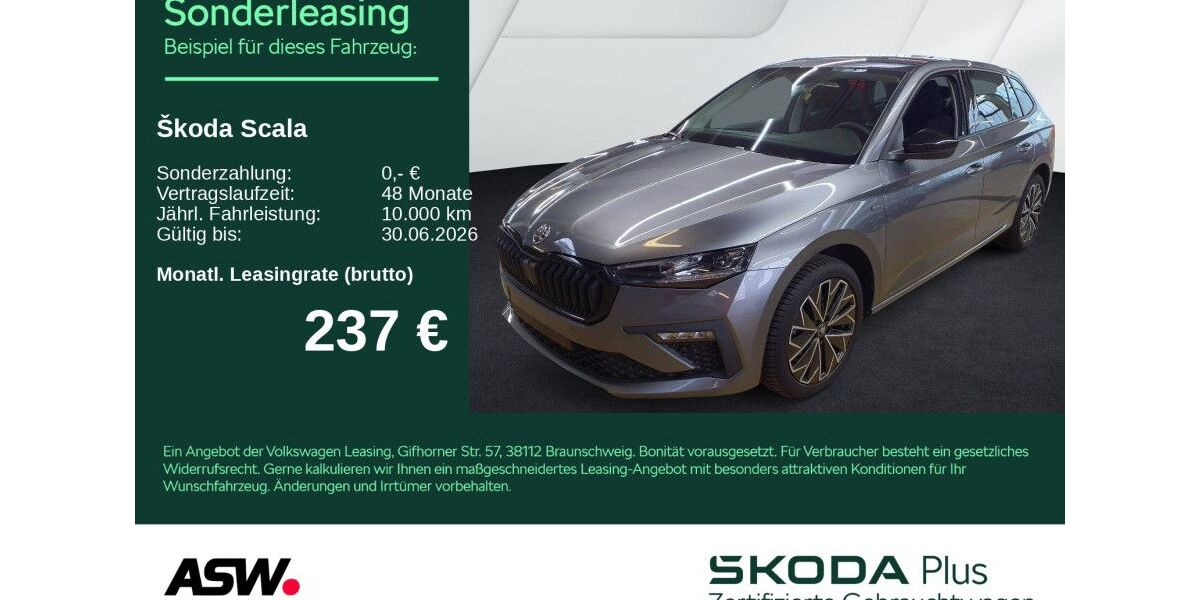 Skoda Scala 27.900 km 22.930 &euro; Heilbronn 74076