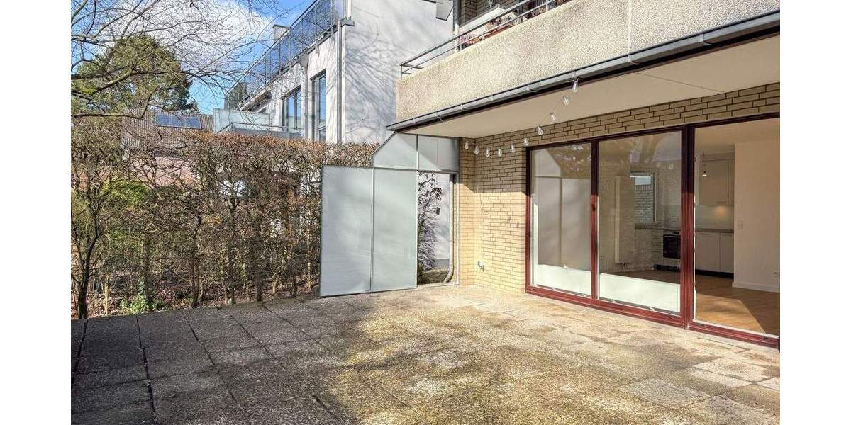 Terrassenwohnung Hamburg Wellingsbüttel - 2 Zimmer, 50 m&sup2;, 870&euro; | Angebot:25391489