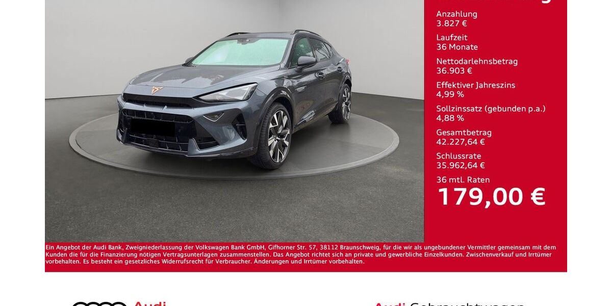 Cupra Formentor 1.010 km 40.730 &euro; Giessen 35394