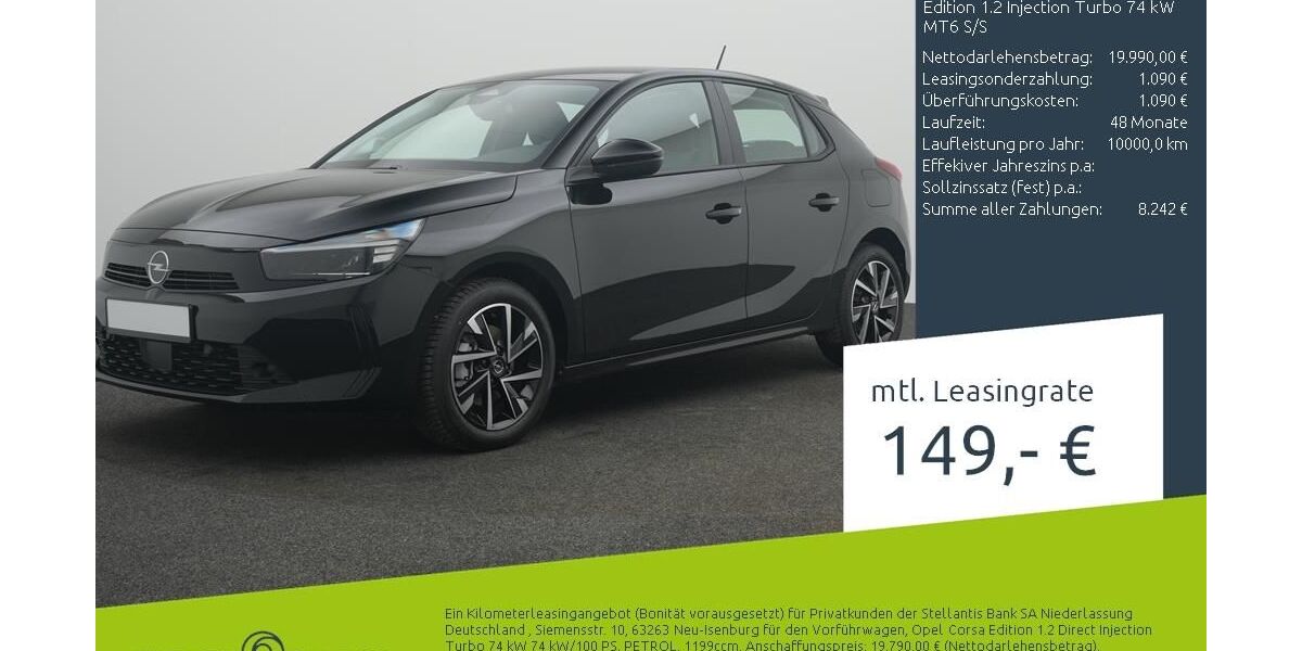 Opel Corsa 4.000 km 18.944 &euro; Borken 46325
