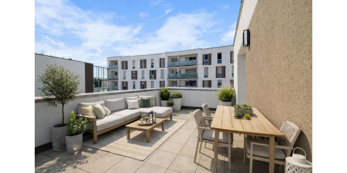 Erstbezug: Reiheneckhaus mit EBK, Garten, Dachterrasse und optimaler Anbindung in A-Kriegshaber 6 zimmer