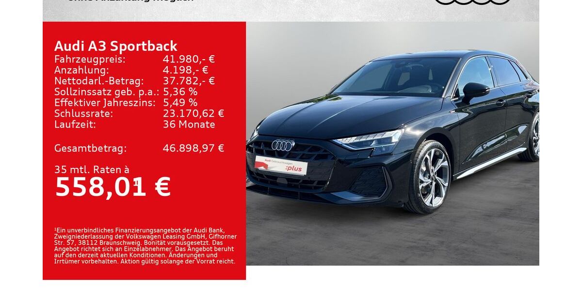 Audi A3 13.000 km 41.980 &euro; Kitzingen 97318