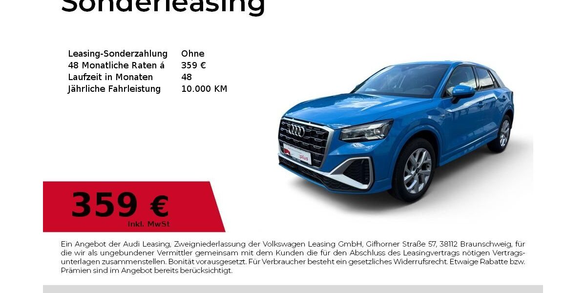 Audi Q2 22.215 km 25.490 &euro; Dessau-Roßlau 06844