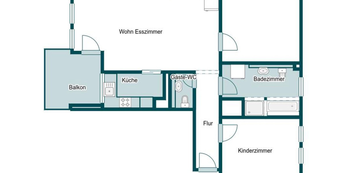 Wohnung zu vermieten. 3 zimmer